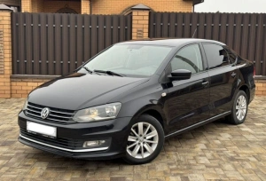 Volkswagen Polo черный